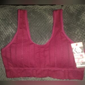 "Series-8 Fitness" Burgundy Sports Bra
